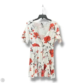 Dress Casual Short By Clothes Mentor In White, Size: S Unlined Look Bright-Hue