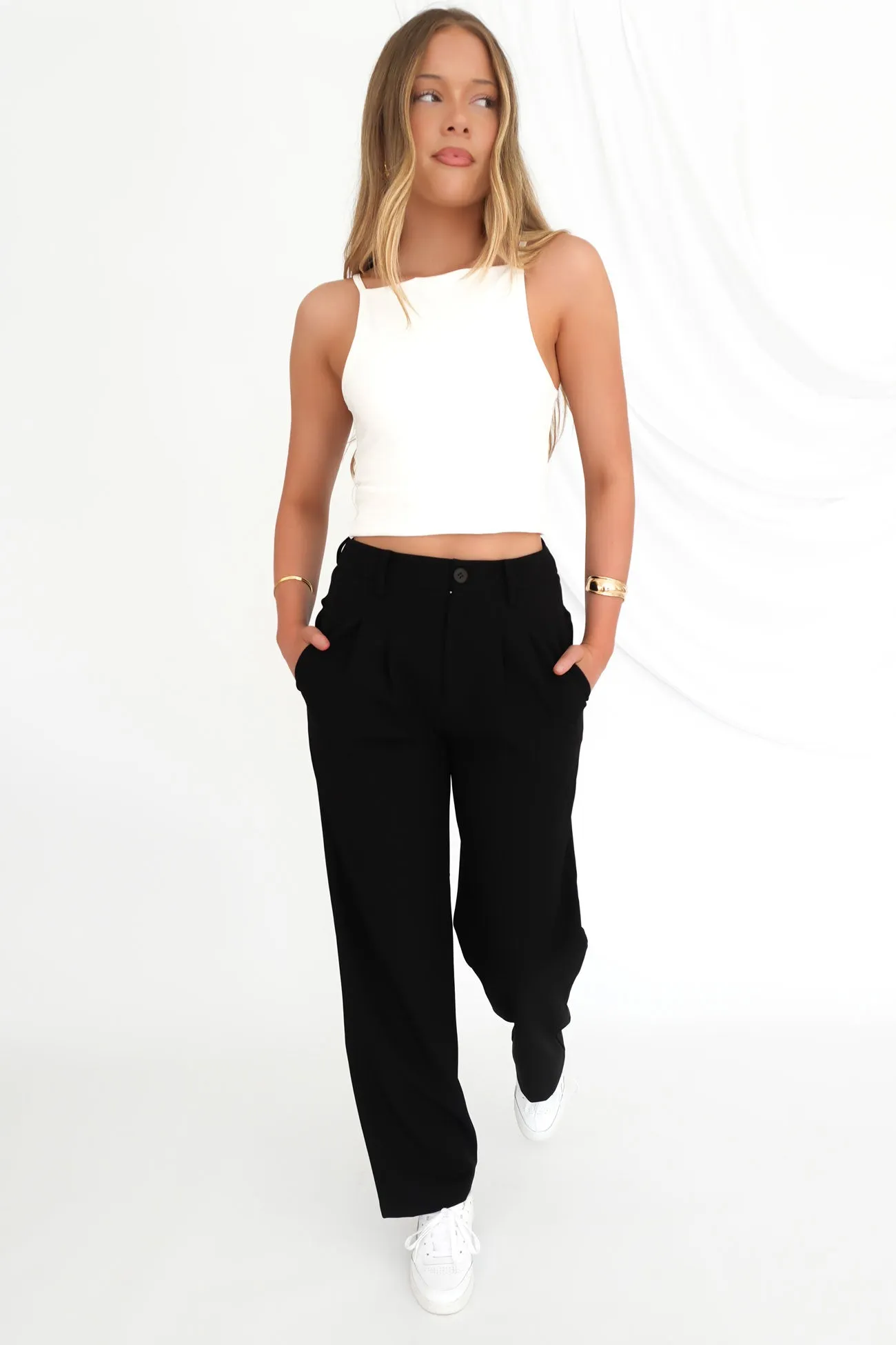 Maddox Pant Black Cozy Style