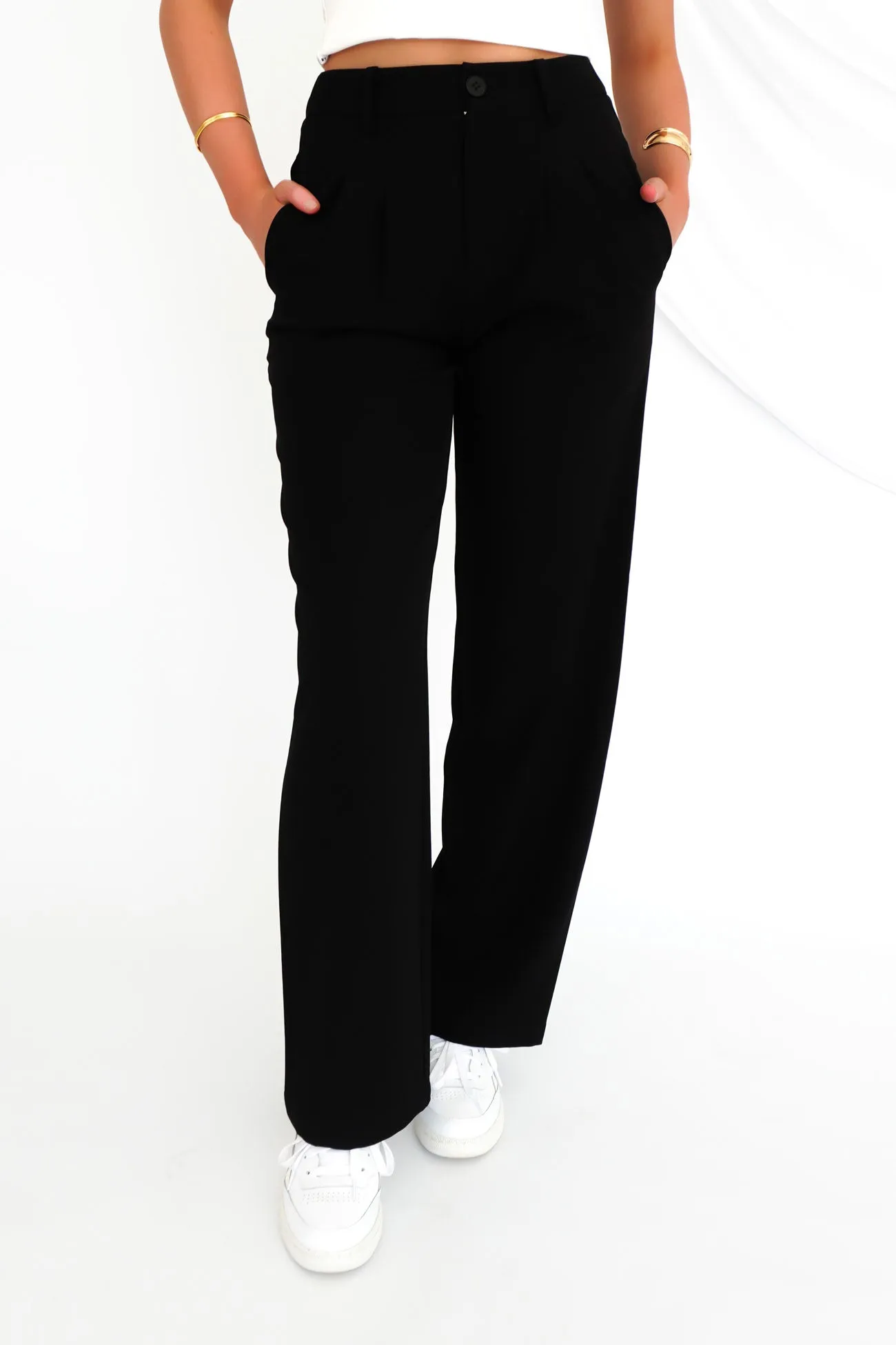 Maddox Pant Black Machine washable Easy Travel