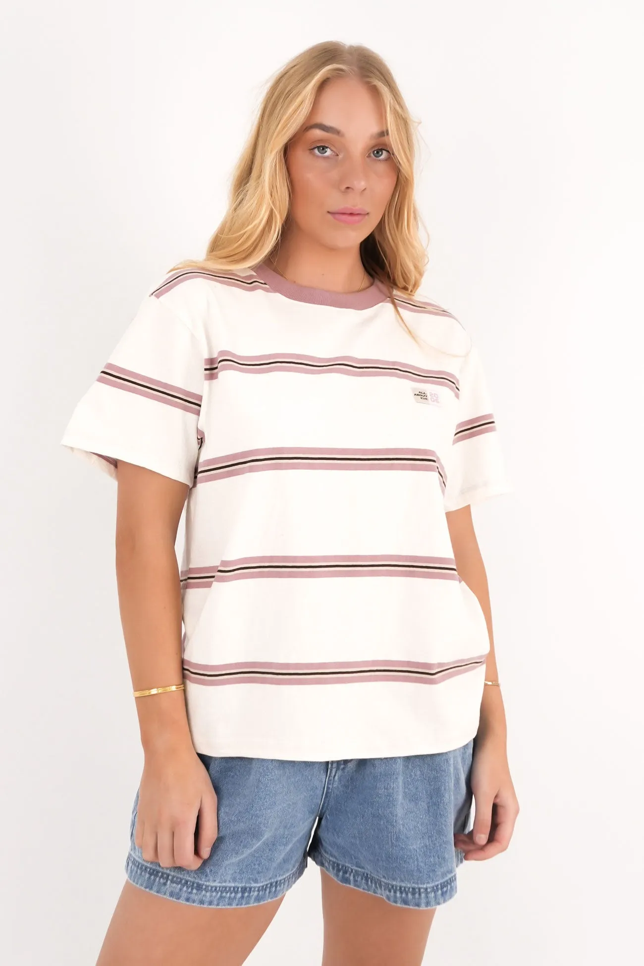 Plus size clothing Kinsey Stripe Tee