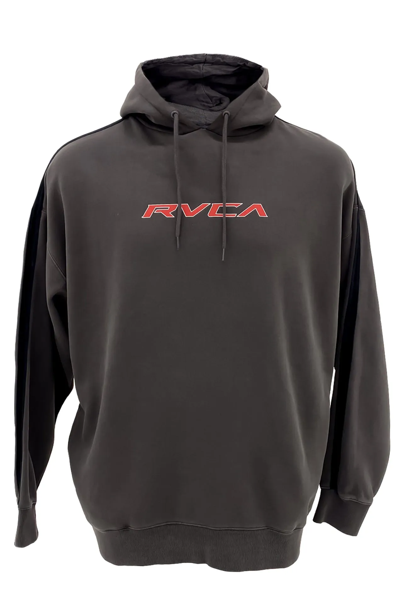 Rev Hoodie Washed Black Bonded Zippers