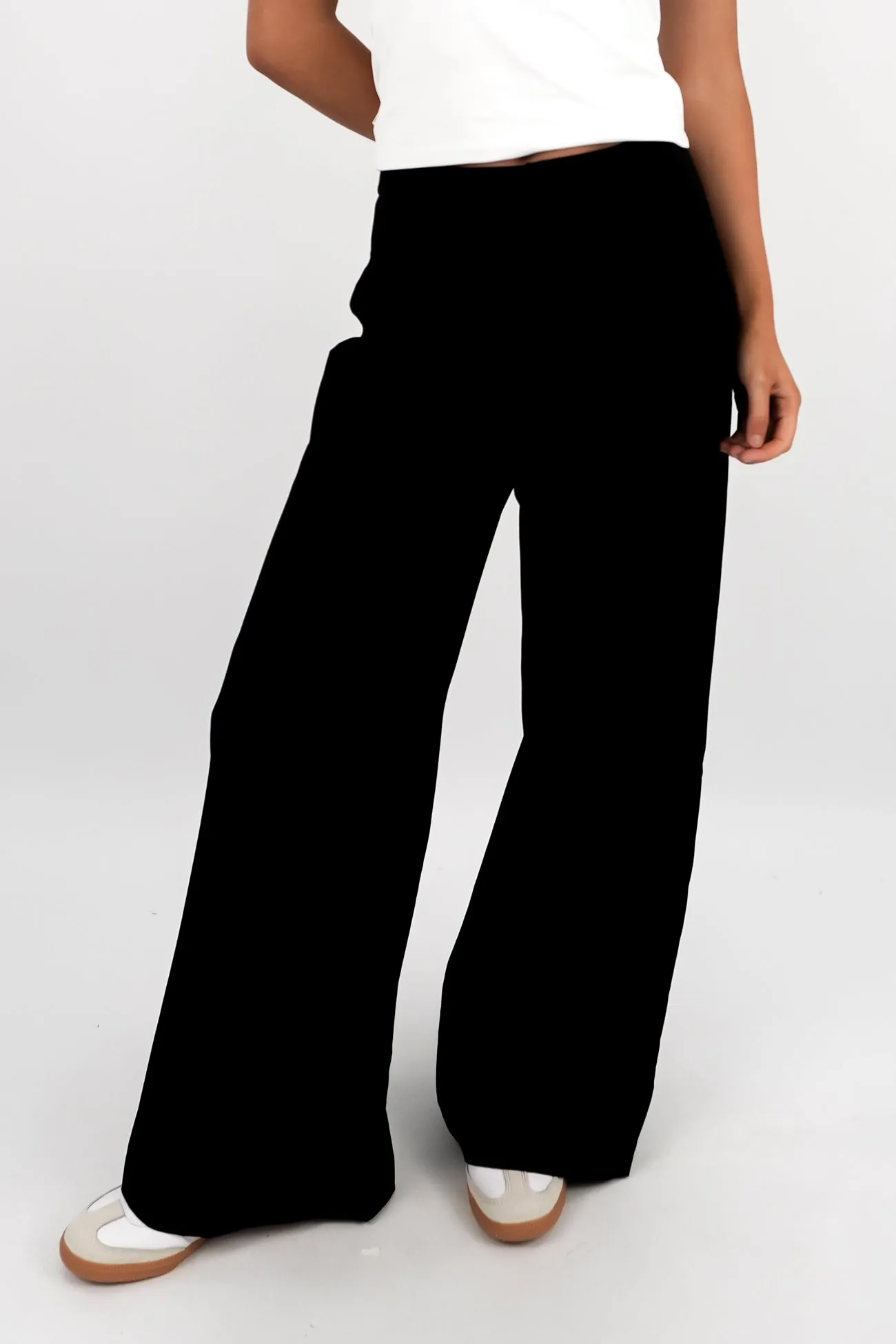 Relaxed Style Trendy Wear Mardi Pant Black