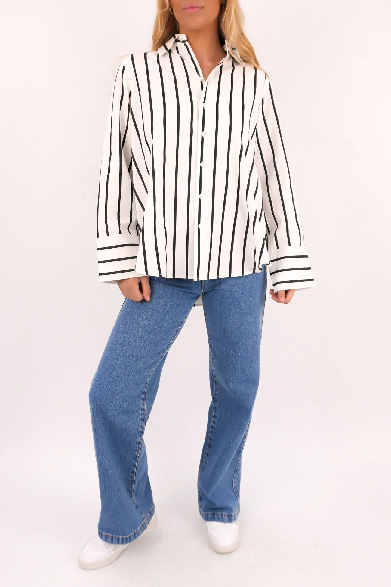 Marnie Shirt White Solid Hue