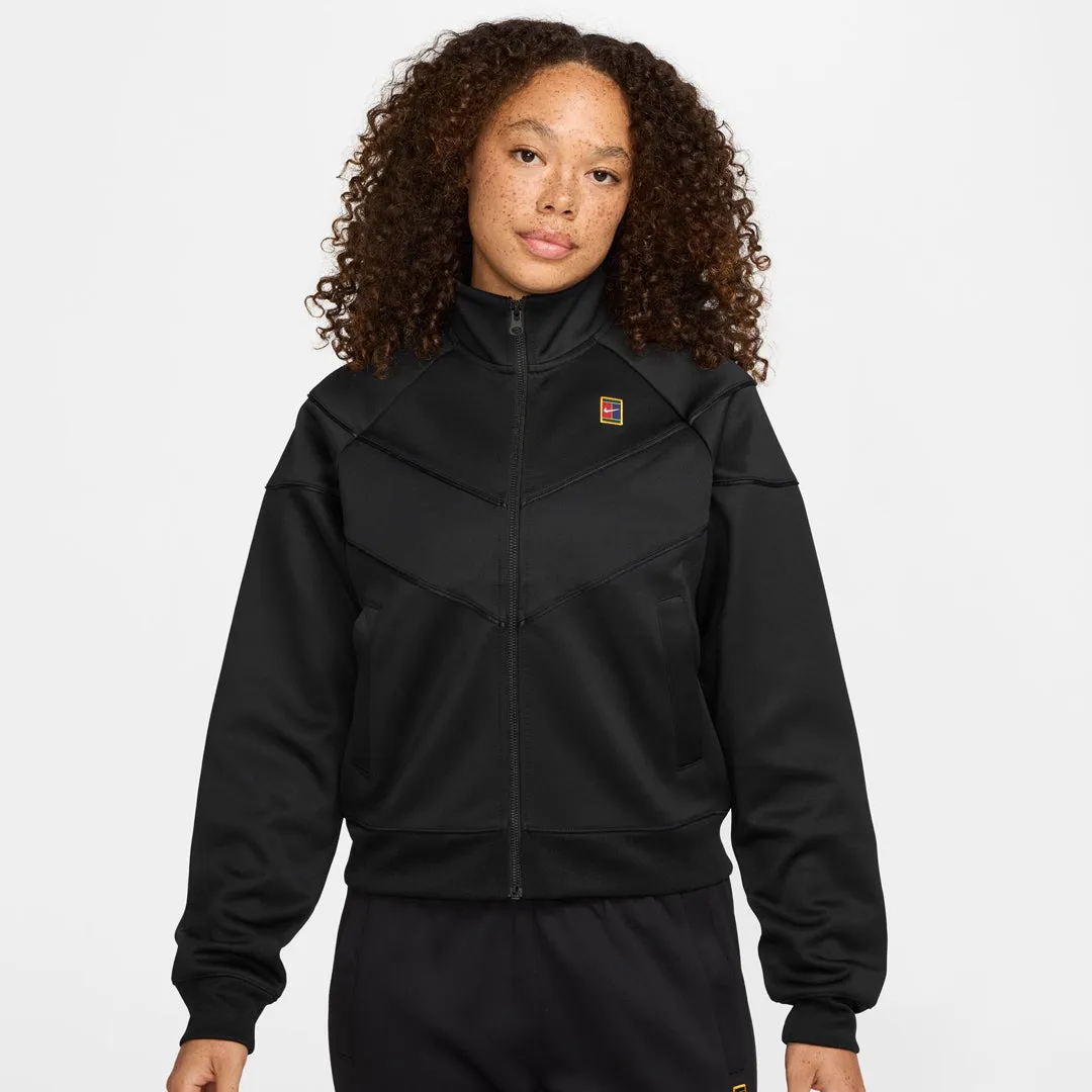 Max Ease Nike Women's Heritage Windrunner Jacket - Black ThermalInsulated