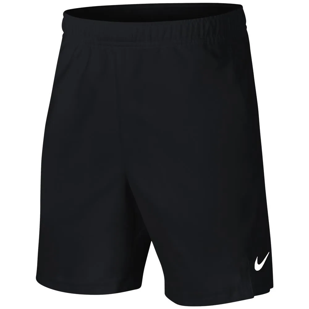 V-Neck Nike Boys Court Dry Short - Black