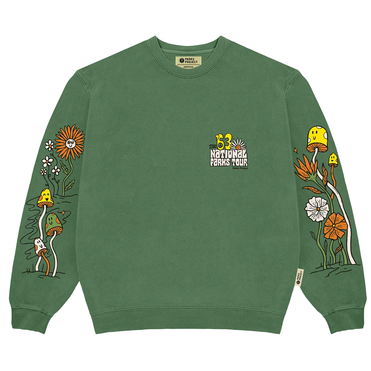 Breathable wear Men's 63 National Parks Crewneck