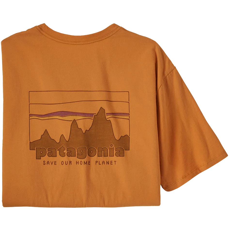 Flexible Shoulder Seams Active Outfit Style Men's '73 Skyline Organic T-Shirt