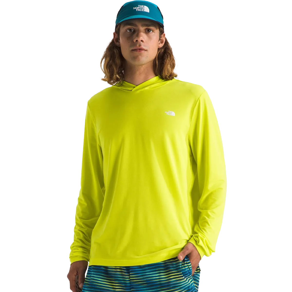 Men's Adventure Sun Hoodie Antibacterial Reflective Detailing