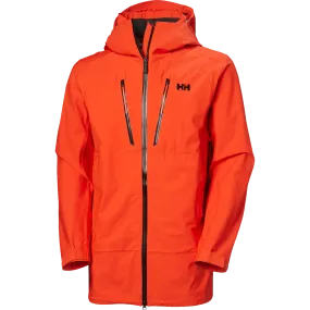 Double Layered Hood Men's Alpha Long Shell