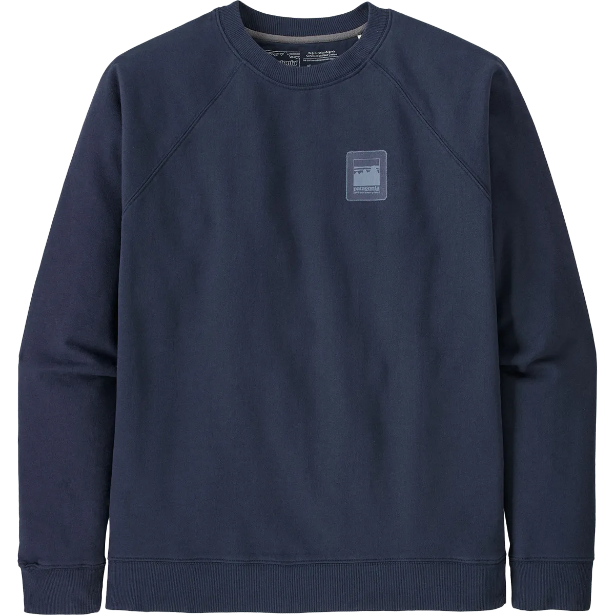 Warm Knit Design Men's Alpine Icon Regenerative Organic Cotton Crew Sweater
