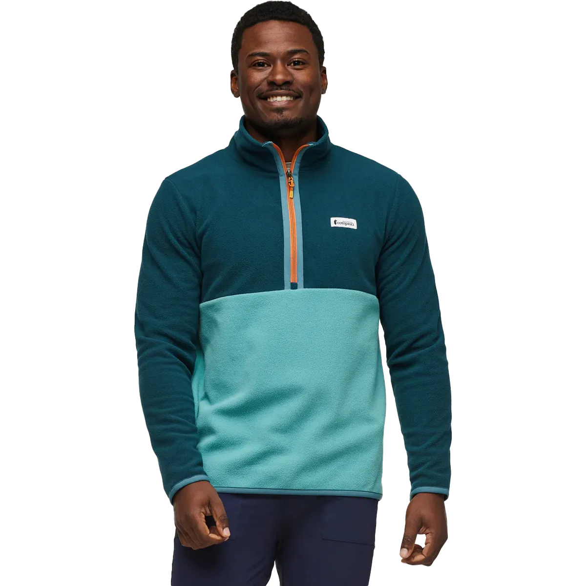 Men's Amado Fleece Pullover Recycled Material Construction
