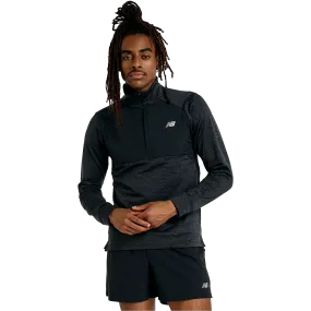 Men's Athletics Heat Grid 1/2 Zip Tactile Soft Texture Comfortable Wear