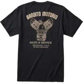 Men's Bandito Motorio Embroidered Details