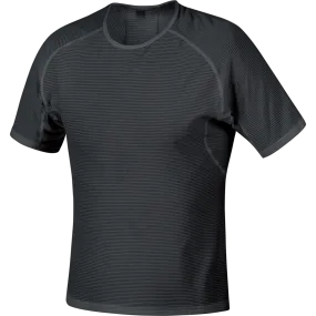 Men's Base Layer Shirt Ergonomic Pattern Design Compact Weave Fabric
