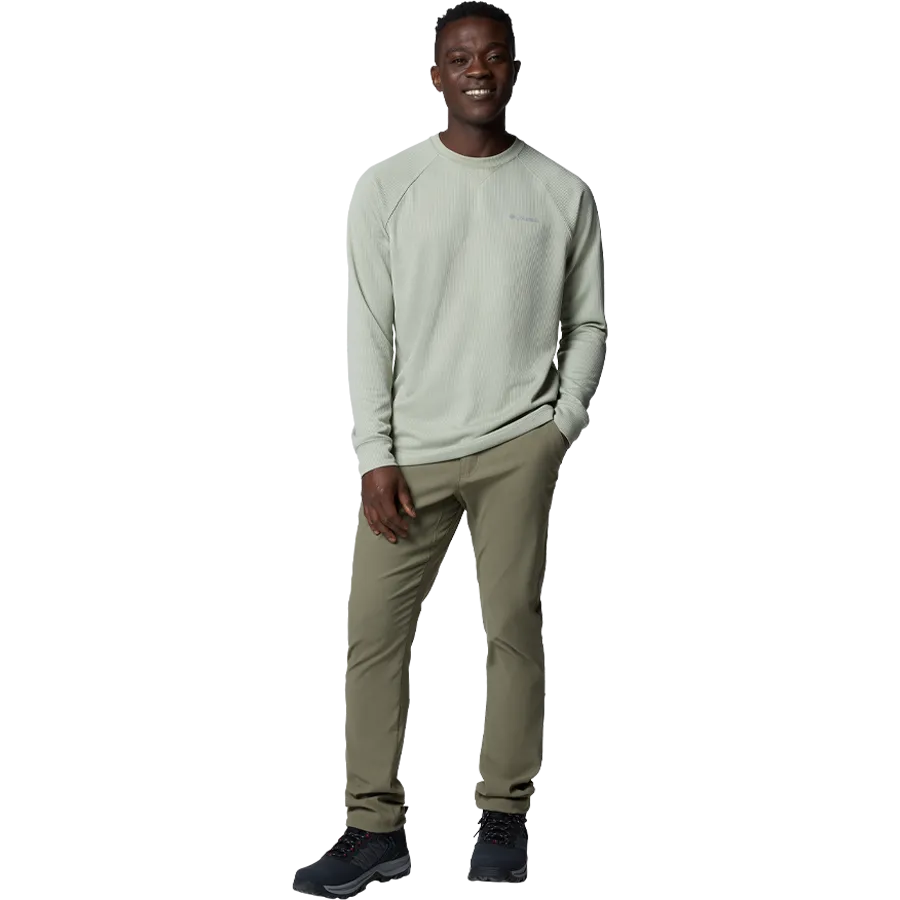 HighWaistSupport StaticDissipativeFabric Men's Black Mesa Woven Pant