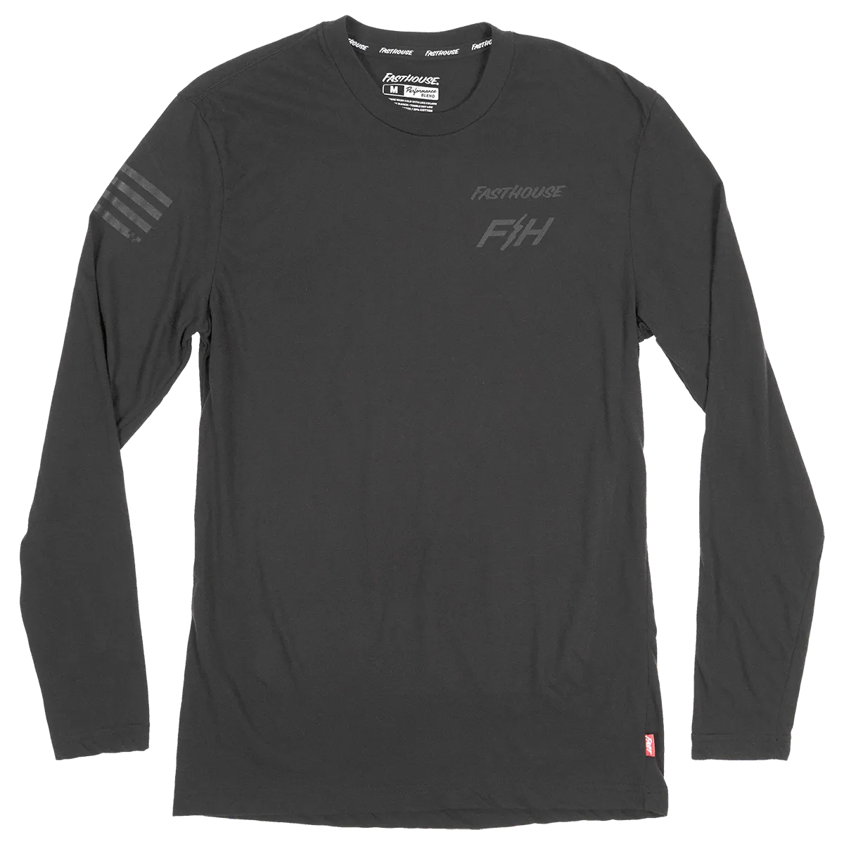 FlexibleCollarStructure Men's Blend Long Sleeve Tech Tee