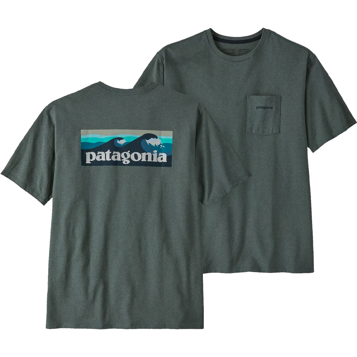 Fashion Fit Men's Boardshort Logo Responsibili-Tee