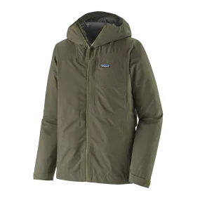 Mold Resistant Coating Double Stitch Reinforcement Men's Boulder Fork Rain Jacket