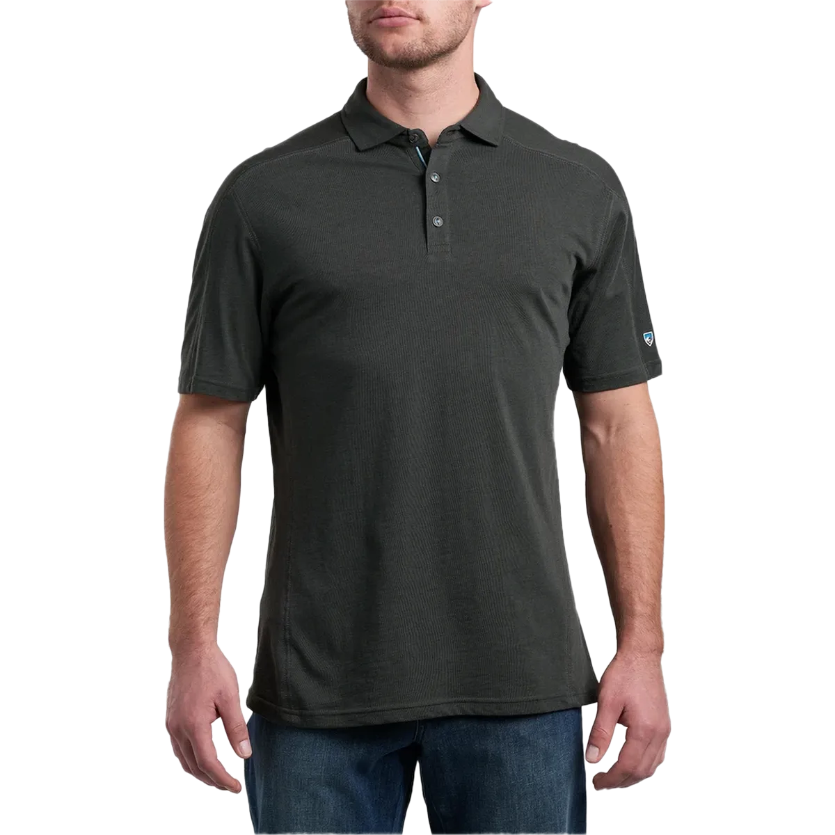Men's Brazen Kuhldry Polo Lightweight Fabric V Neck Design
