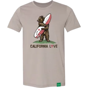 Men's Calfornia Love Tee NonChafingTrim Minimalist Silhouette Cut