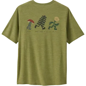 Men's Capilene Cool Daily Graphic Shirt - Lands Workout