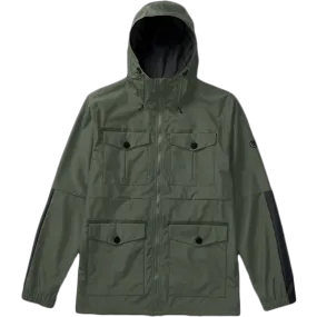 Men's Cascade Rain Shell HighVisibility Trims Neutral Street Style