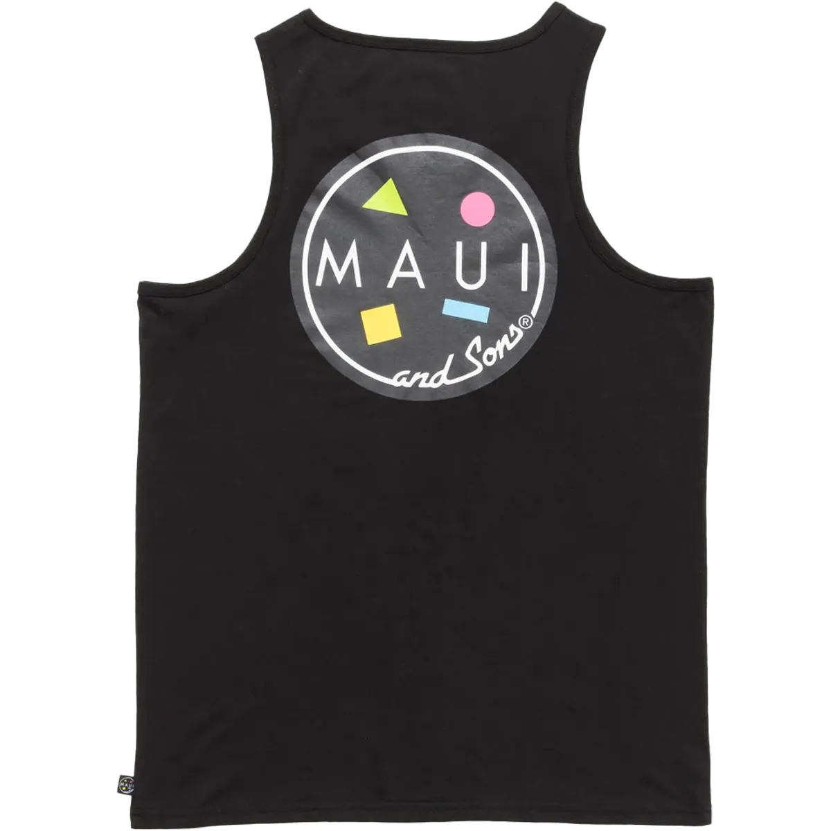 StretchFabric ContrastStitching Men's Cookie Logo Tank