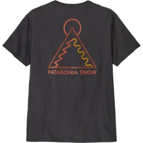 Vintage Wash Effect Everyday Comfort Style Men's Dawn Tracks Organic T-Shirt