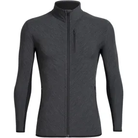 Side Slit Design Essential Layer Men's Descender Long Sleeve Zip