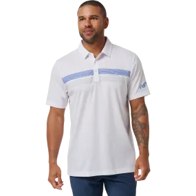Men's Dodgers Top Recruit Polo Layered Hem Detailing Durable Overlock Stitch