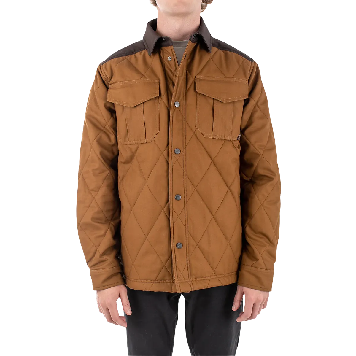 Comfortable Fabric Men's Dogwood Quilted Jacket