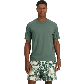 Reflective Safety Accents Full Coverage Fit Men's Dune Sky Short Sleeve