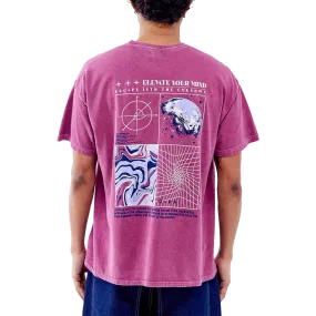 Men's Elevate Mind Tee Day-to-Day Comfort Breathable Style