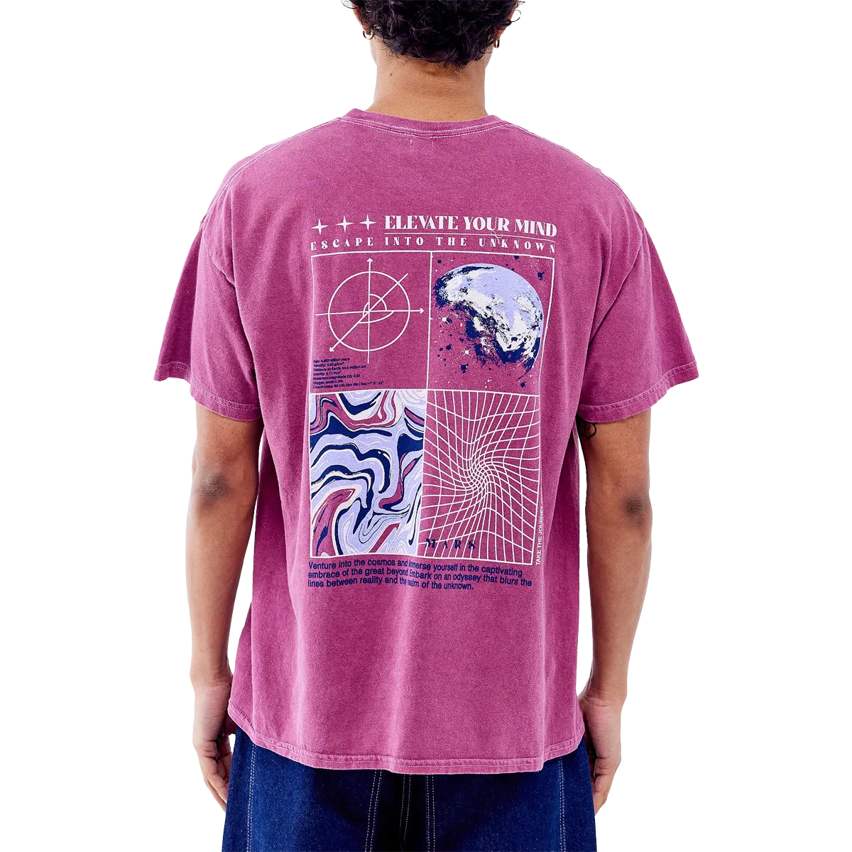 Men's Elevate Mind Tee Bright Color