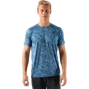 Active Outfit Sublimation Printed Collar Men's EZ Tee Short Sleeve