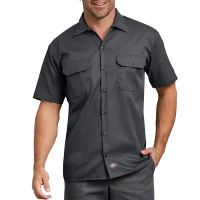 Men's Flex Short Sleeve Twill Work Shirt Timeless Piece
