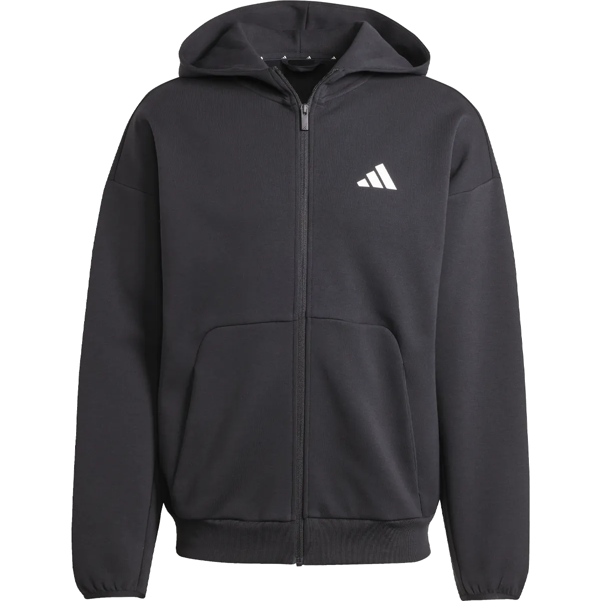 Men's Future Icons Small Logo Full-Zip Hoodie Weatherproof Zipper Closure Lightweight insulation