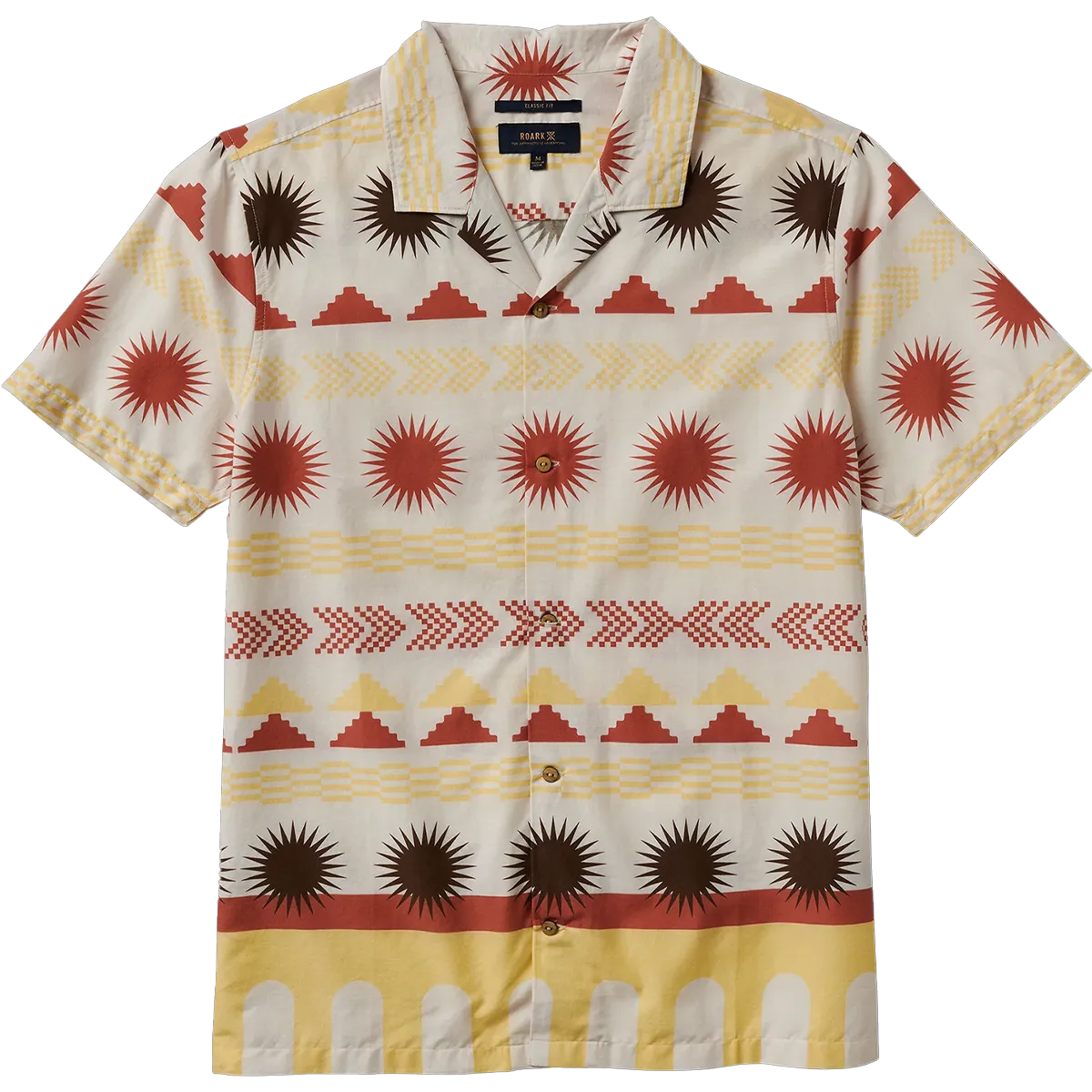 Men's Gonzo Camp Short Sleeve Woven Fashionable Tank EcoFriendlyTexture