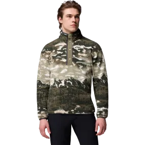 Men's Helvetia II Printed 1/2 Snap Pullover All Ground Eco Conscious Production