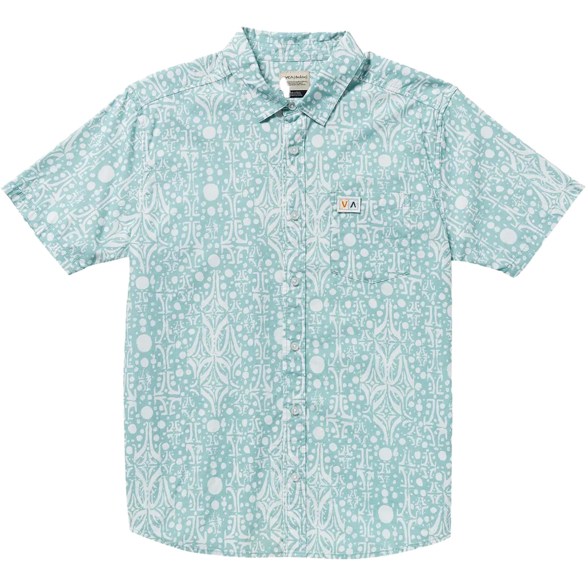Men's Jacobs Archive Print Short Sleeve Moisture Control Lining Soft Touch Texture