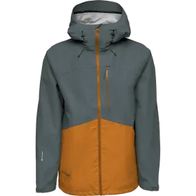 Men's Knight Jacket High Collar Style Layered Drape