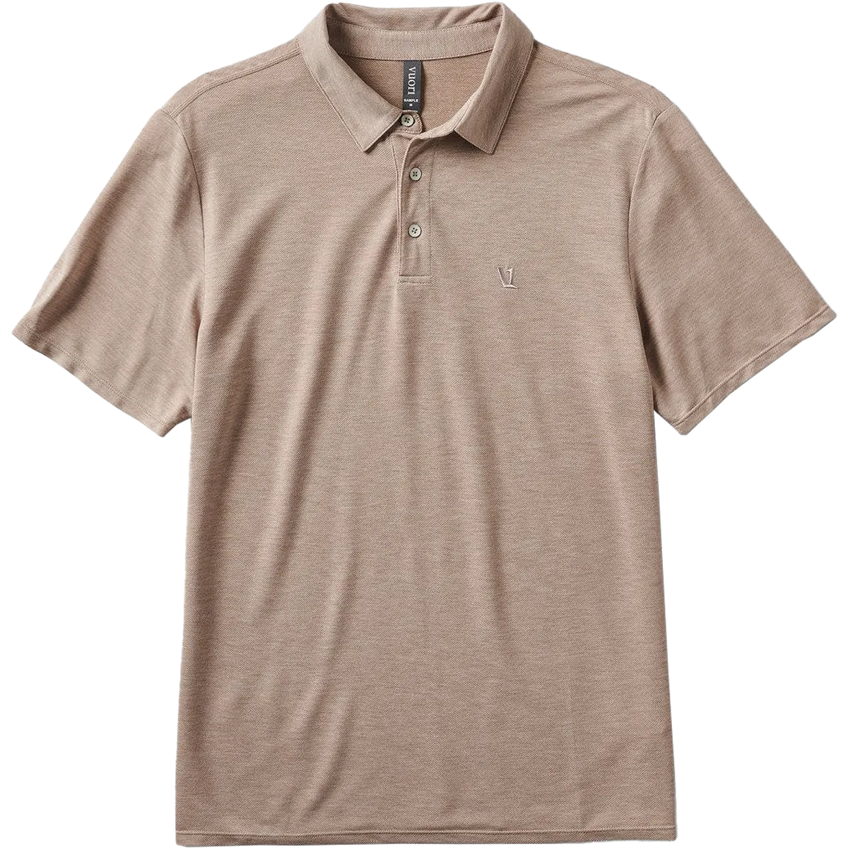 Men's Knit Twill Polo Simple Comfort Minimalist Stitching
