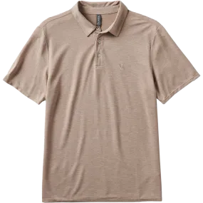 spring fashion Active Lifestyle Men's Knit Twill Polo