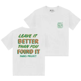 Men's Leave it Better Trail Crew Pocket Tee Lightweight Comfort Wear Classic Comfort Style