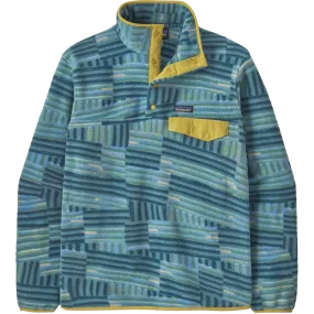 Lightweight Polyester Blend Men's Lightweight Synchilla Snap-T Fleece Pullover