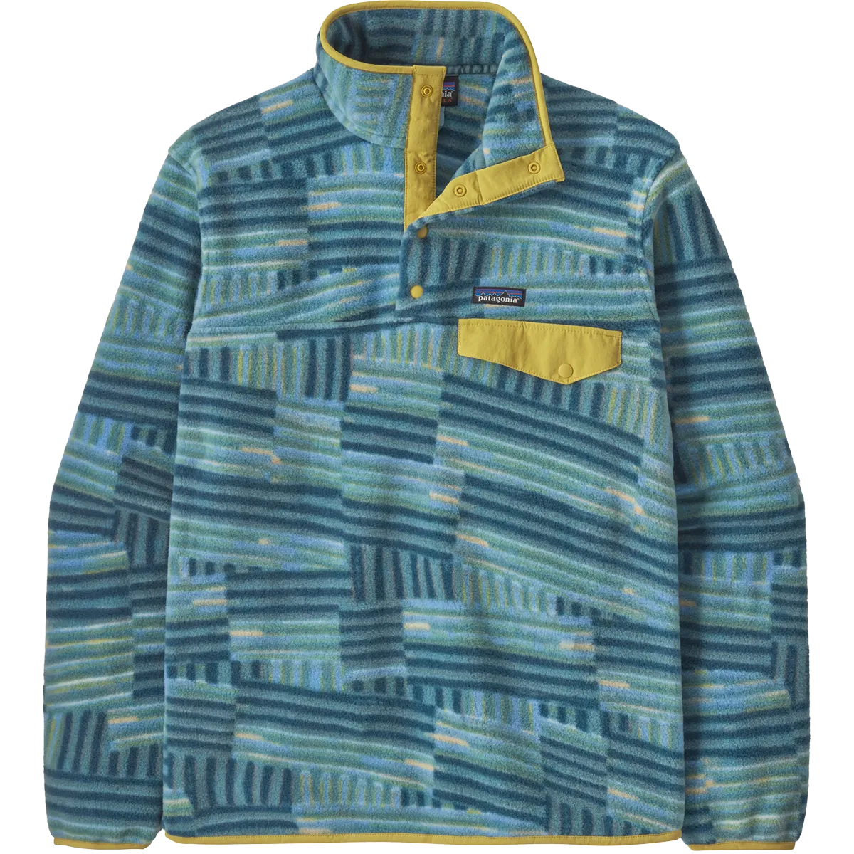 Lightweight Polyester Blend Men's Lightweight Synchilla Snap-T Fleece Pullover