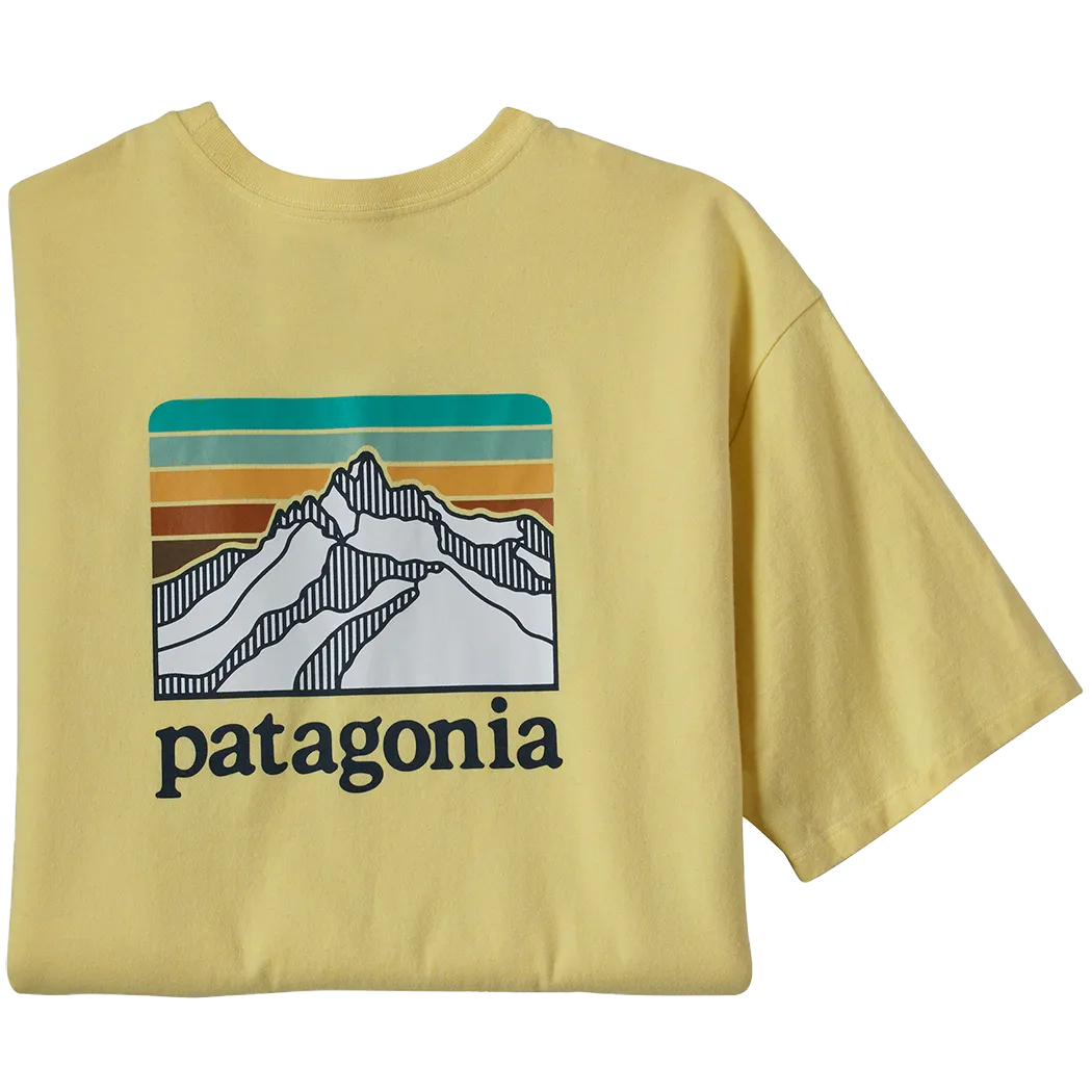 Men's Line Logo Ridge Pocket Responsibili-Tee VintageWash Luxury clothing