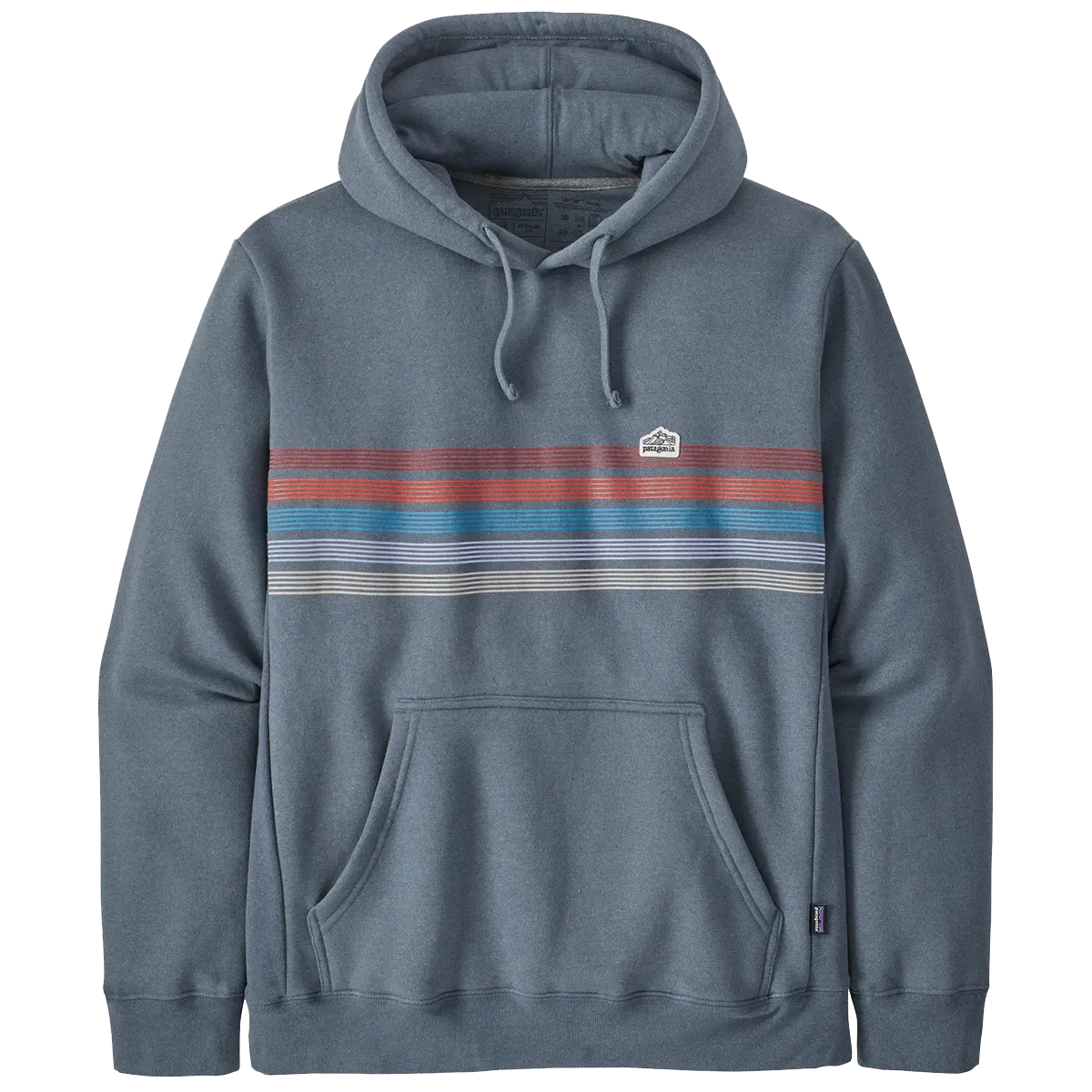 Men's Line Logo Ridge Stripe Uprisal Hoody Fashion Essential Casual Fashion
