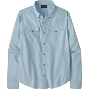 Men's Long Sleeve Self-Guided Hike Shirt QuickDryTechnology EcoFriendlyMaterial
