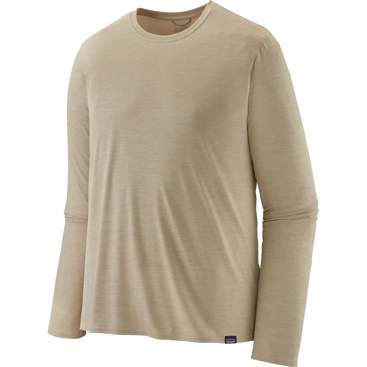 Men's Long-Sleeved Capilene Cool Daily Shirt Curved Hem Design